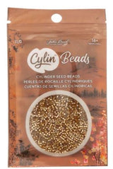 Cylin Bead 11/0 Opaque Toasted Caramel - 25 G Bag-CY11-1039