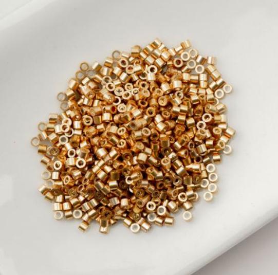 Cylin Bead 11/0 Opaque Toasted Caramel - 25 G Bag-CY11-1039