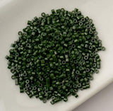 Cylin Bead 11/0 Opaque Forest Green - 25 G Bag-CY11-1052