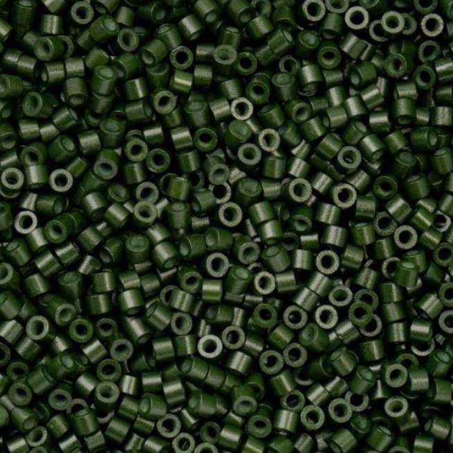 Cylin Bead 11/0 Opaque Forest Green - 25 G Bag-CY11-1052