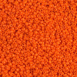 15-406 Opaque Orange, Miyuki Seed Bead, 15/0