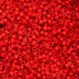 Cylin Bead 11/0 Red Vermillion - 25 G Bag-CY11-1071