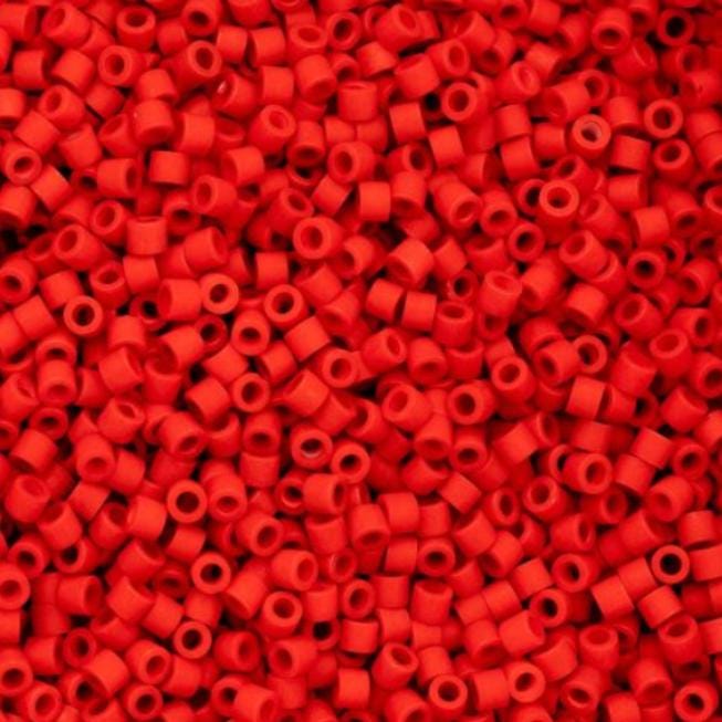 Cylin Bead 11/0 Red Vermillion - 25 G Bag-CY11-1071