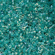 Cylin Bead 11/0 Transparent Teal Caribbean AB - 25 G Bag-CY11-1082