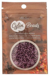 Cylin Bead 11/0 Silver Lined Raspberry - 25 G Bag-CY11-1084