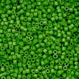 Cylin Bead 11/0 Opaque Grass Greent - 25 G Bag-CY11-1056