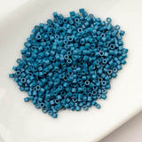 Cylin Bead 11/0 Opaque Denim Blue - 25 G Bag-CY11-1109