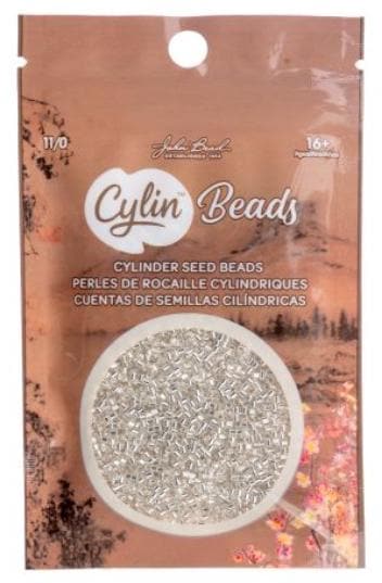 Cylin Bead 11/0 Silver Lined Crystal - 25 G Bag-CY11-1199
