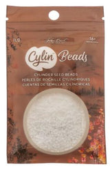 Cylin Bead 11/0 Matte Macaron White - 25 G Bag-CY11-1154