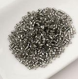 Cylin Bead 11/0 Grey Lined Sapphire - 25 G Bag-CY11-1009