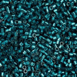Cylin Bead 11/0 Silver Lined Blue Zircon - 25 G Bag-CY11-1043