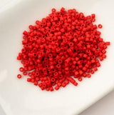 Cylin Bead 11/0 Red Vermillion - 25 G Bag-CY11-1071