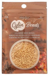 Cylin Bead 11/0 Opaque Toasted Almond - 25 G Bag-CY11-1074