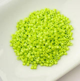 Cylin Bead 11/0 Opaque Chartreuse - 25 G Bag-CY11-1065