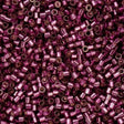 Cylin Bead 11/0 Silver Lined Raspberry - 25 G Bag-CY11-1084