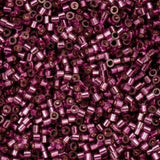 Cylin Bead 11/0 Silver Lined Raspberry - 25 G Bag-CY11-1084