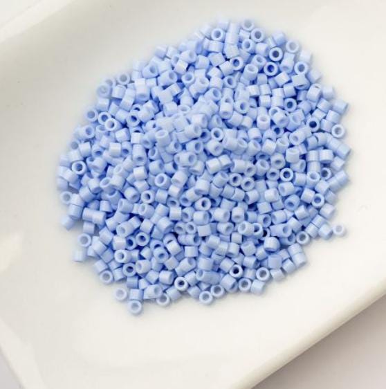 Cylin Bead 11/0 Opaque Bluebell Mist - 25 G Bag-CY11-1079