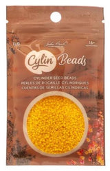 Cylin Bead 11/0 Opaque Yellow Zest- 25 G Bag-CY11-1075