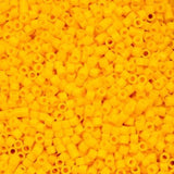 Cylin Bead 11/0 Opaque Yellow Zest- 25 G Bag-CY11-1075