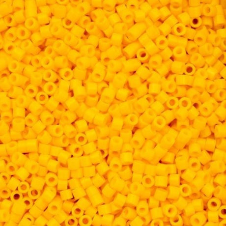 Cylin Bead 11/0 Opaque Yellow Zest- 25 G Bag-CY11-1075