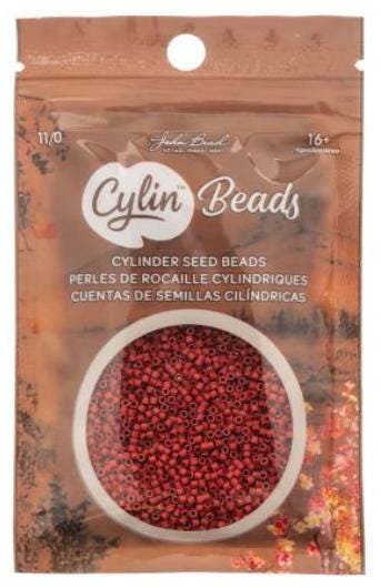 Cylin Bead 11/0 Claret - 25 G Bag-CY11-1073