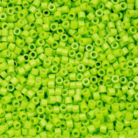 Cylin Bead 11/0 Opaque Green Neon - 25 G Bag-CY11-1103