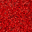 Cylin Bead 11/0 Opaque Red - 25 G Bag-CY11-1055