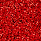 Cylin Bead 11/0 Opaque Red - 25 G Bag-CY11-1055