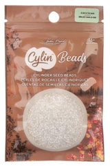 Cylin Bead 11/0 White to Sky *Glow in the Dark* - 25 G Bag-CY11-1136