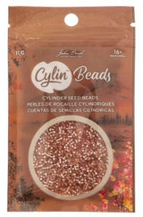 Cylin Bead 11/0 Burnished Copper Lined - 25 G Bag-CY11-1197