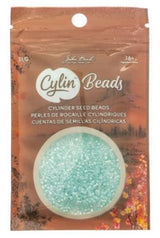 Cylin Bead 11/0 Light Crystal Aqua Ceylon - 25 G Bag-CY11-1030