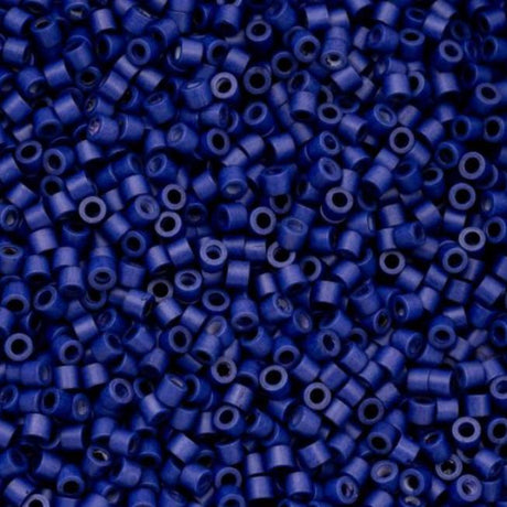 Cylin Bead 11/0 Cobalt Blue Matte - 25 G Bag-CY11-1070