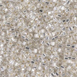 1.8mm Miyuki Cube Silver Lined Crystal SB18-1