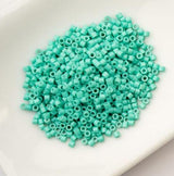 Cylin Bead 11/0 Opaque Vibrant Turquoise - 25 G Bag-CY11-1078