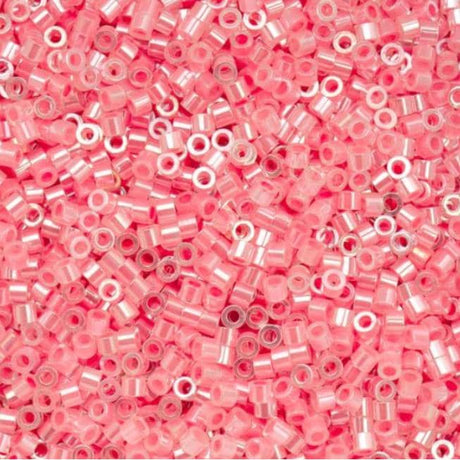 Cylin Bead 11/0 Crystal Rose Lined Ceylon - 25 G Bag-CY11-1028