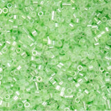 Cylin Bead 11/0 Light Crystal Green Ceylon - 25 G Bag-CY11-1029