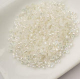 Cylin Bead 11/0 Glow in the Dark AB - White to Green - 25 G Bag-CY11-1114