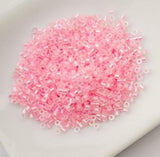 Cylin Bead 11/0 Glow in the Dark AB - White to Turquoise - 25 G Bag-CY11-1115