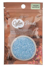 Cylin Bead 11/0 Glow in the Dark AB - Blue - 25 G Bag-CY11-1130
