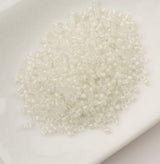 Cylin Bead 11/0 Glow in the Dark - White to Green - 25 G Bag-CY11-1134