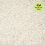 Cylin Bead 11/0 Glow in the Dark - White to Turquoise - 25 G Bag-CY11-113