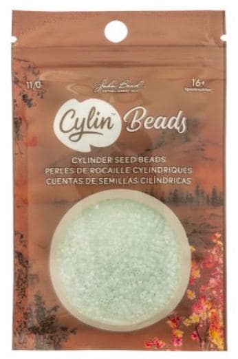 Cylin Bead 11/0 Matte Macaron AB Crystal Sky - 25 G Bag-CY11-1184