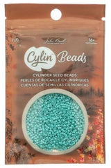 Cylin Bead 11/0 Opaque Vibrant Turquoise - 25 G Bag-CY11-1078