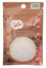 Cylin Bead 11/0 Glow in the Dark - White to Turquoise - 25 G Bag-CY11-113