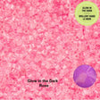 Cylin Bead 11/0 Glow in the Dark - Rose - 25 G Bag-CY11-1139 
