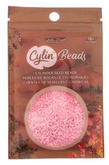 Cylin Bead 11/0 Matte Macaron Pink Blush - 25 G Bag-CY11-1163