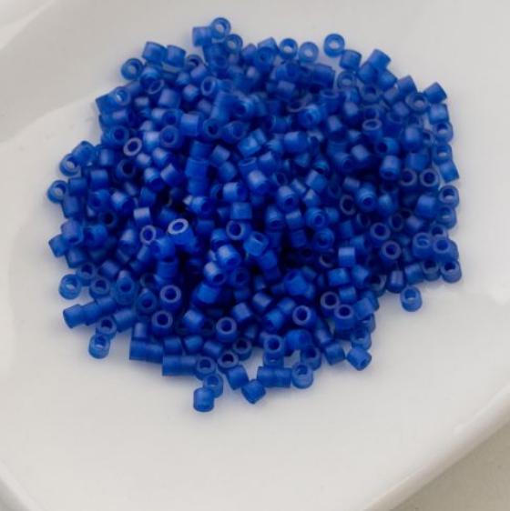 Cylin Bead 11/0 Transparent Cobalt Blue - 25 G Bag-CY11-1207
