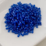 Cylin Bead 11/0 Transparent Cobalt Blue - 25 G Bag-CY11-1207