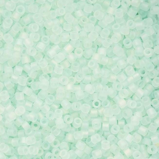 Cylin Bead 11/0 Matte Macaron AB Crystal Sky - 25 G Bag-CY11-1184