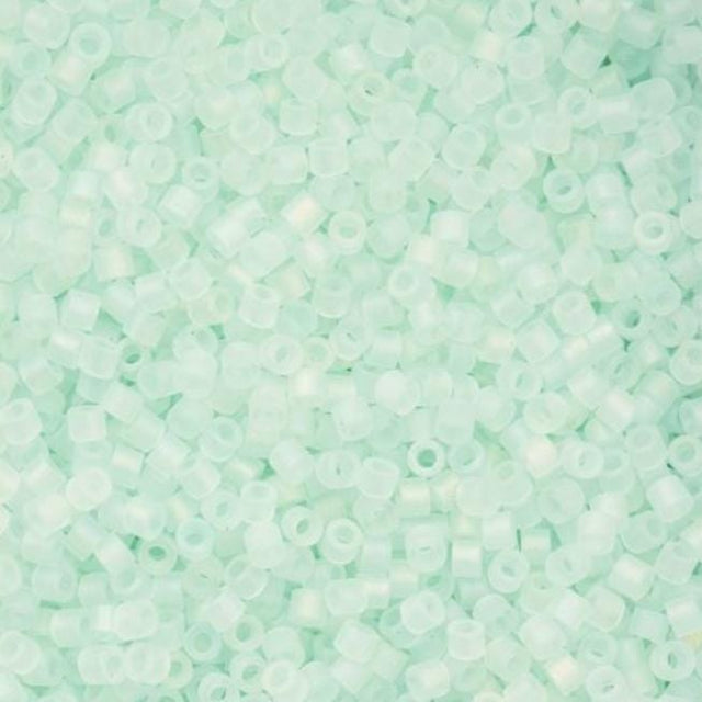 Cylin Bead 11/0 Matte Macaron AB Crystal Sky - 25 G Bag-CY11-1184